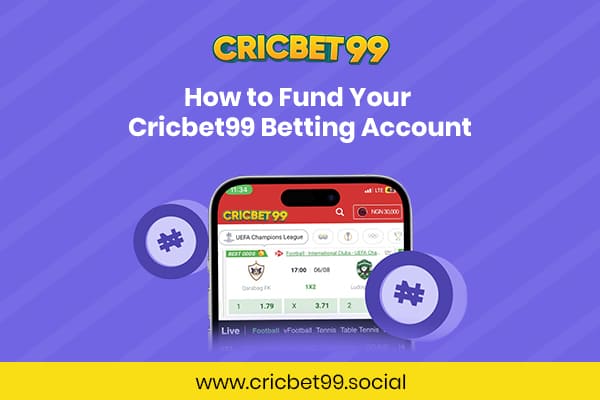 How to Fund Your Cricbet99 Betting Account | Cricbet99